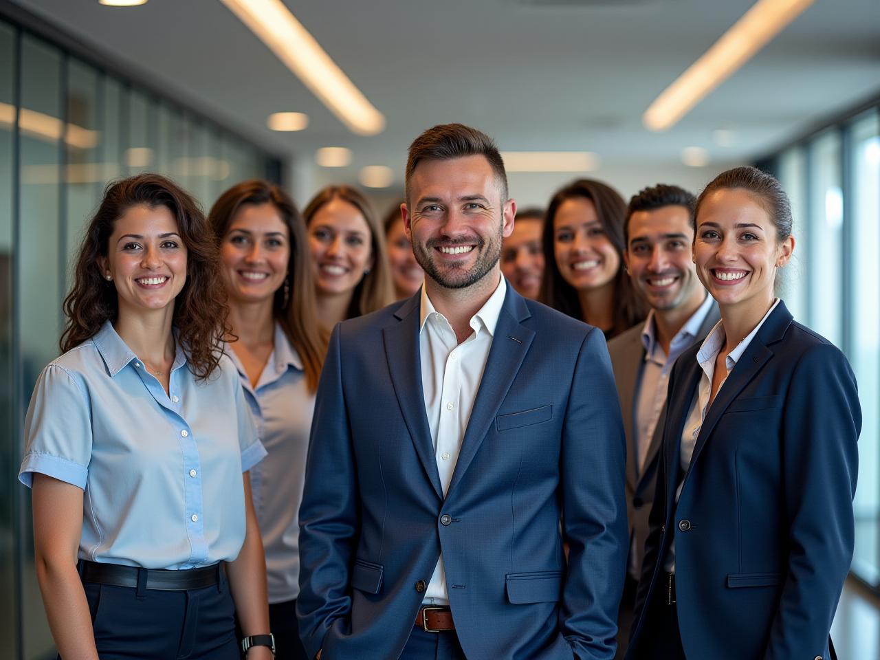 Equipo Dorado Nexus en oficinas de Monterrey